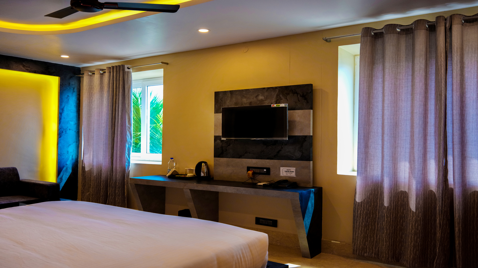 Bedroom at Near Tampara Lake , Chatrapur | Tampara Resort